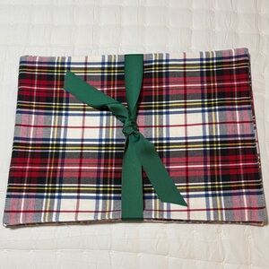 Lauren Ralph Lauren Plaid Holiday Table Placemats Set of 4
